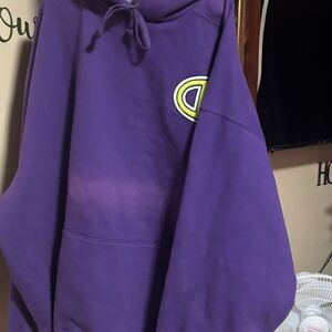 Purple Hoodie with Logo